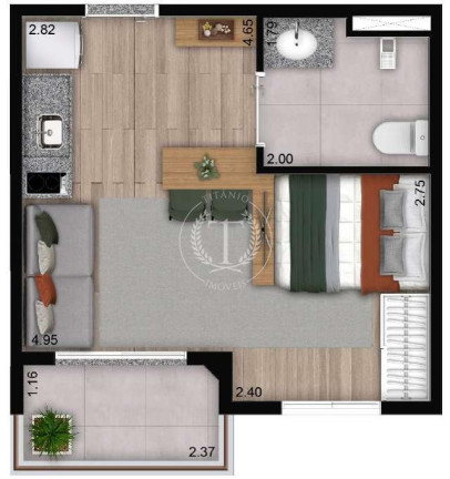 Imagem Apartamento com 1 Quarto à Venda, 27 m² em Perdizes - São Paulo Imagem Apartamento com 1 Quarto à Venda, 27 m² em Perdizes - São Paulo