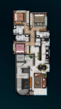 Imagem Apartamento com 3 Quartos à Venda, 96 m² em Meia Praia - Itapema Imagem Apartamento com 3 Quartos à Venda, 96 m² em Meia Praia - Itapema