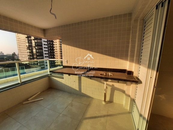 Imagem Apartamento com 3 Quartos à Venda, 86 m² em Vila Alzira - Guarujá
