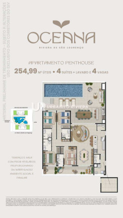 Imagem Apartamento com 3 Quartos à Venda, 127 m² em Riviera | Módulo 18 - Bertioga Imagem Apartamento com 3 Quartos à Venda, 127 m² em Riviera | Módulo 18 - Bertioga