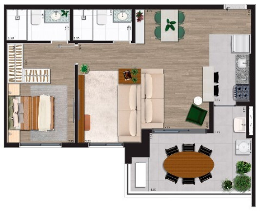 Imagem Apartamento com 2 Quartos à Venda, 69 m² em Campo Belo - São Paulo Imagem Apartamento com 2 Quartos à Venda, 69 m² em Campo Belo - São Paulo
