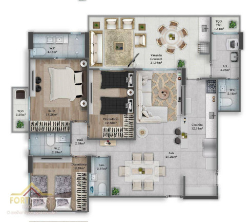 Imagem Imóvel com 3 Quartos à Venda, 127 m² em Canto Do Forte - Praia Grande Imagem Imóvel com 3 Quartos à Venda, 127 m² em Canto Do Forte - Praia Grande