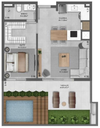 Imagem Apartamento com 2 Quartos à Venda, 171 m² em Mont Serrat - Porto Alegre Imagem Apartamento com 2 Quartos à Venda, 171 m² em Mont Serrat - Porto Alegre
