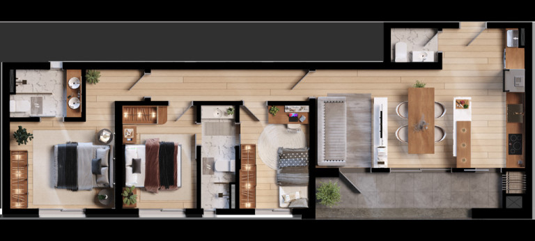 Imagem Apartamento com 3 Quartos à Venda, 86 m² em Santa Quitéria - Curitiba Imagem Apartamento com 3 Quartos à Venda, 86 m² em Santa Quitéria - Curitiba