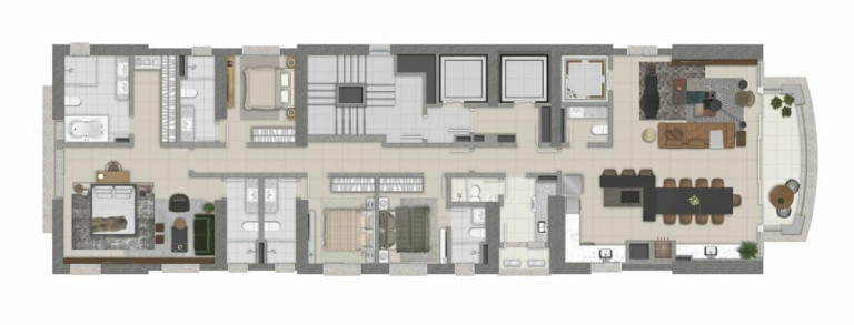 Imagem Apartamento com 5 Quartos à Venda, 230 m² em Centro - Balneário Camboriú