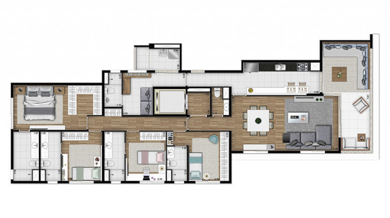 Imagem Apartamento com 4 Quartos à Venda, 180 m² em Perdizes - São Paulo Imagem Apartamento com 4 Quartos à Venda, 180 m² em Perdizes - São Paulo