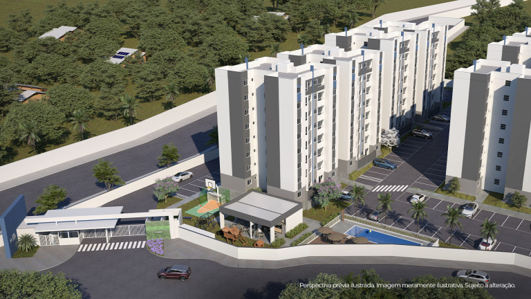 Apartamento com 2 Quartos à Venda, 42 m² em Jardim Villagio Ghiraldelli - Hortolândia