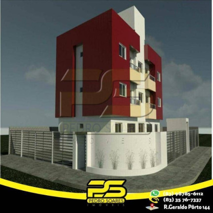 Apartamento com 2 Quartos à Venda, 51 m² em José Américo De Almeida - João Pessoa