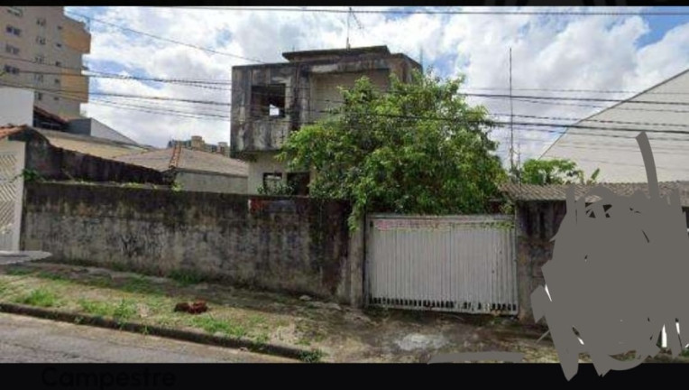 Terreno à Venda, 800 m² em Campestre - Santo André