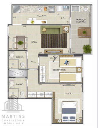 Imagem Apartamento com 2 Quartos para Alugar, 69 m² em Ocian - Praia Grande Imagem Apartamento com 2 Quartos para Alugar, 69 m² em Ocian - Praia Grande