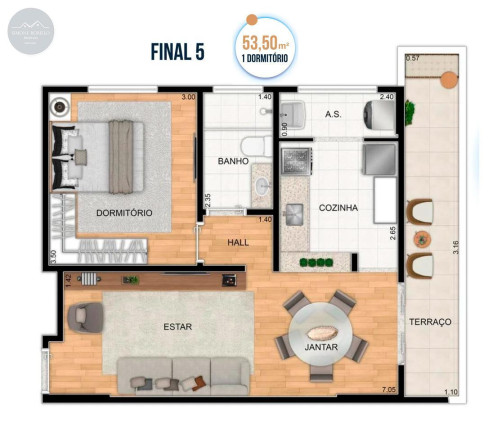 Imagem Apartamento com 2 Quartos à Venda, 89 m² em Aviação - Praia Grande