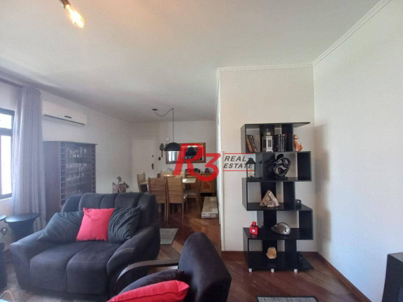 Apartamento com 2 Quartos à Venda, 95 m² em Pompéia - Santos