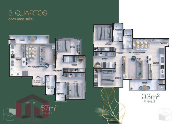 Imagem Imóvel com 2 Quartos à Venda, 