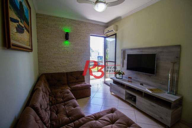 Apartamento com 2 Quartos à Venda, 61 m² em José Menino - Santos