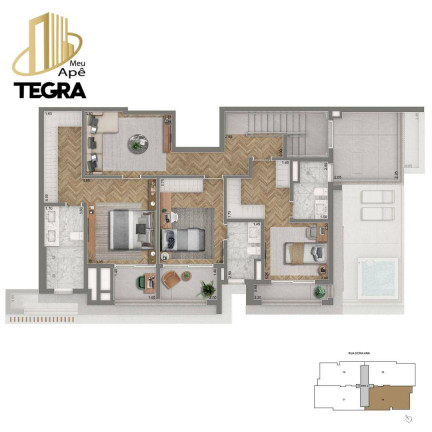 Imagem Apartamento com 3 Quartos à Venda, 139 m² em Vila Mariana - São Paulo Imagem Apartamento com 3 Quartos à Venda, 139 m² em Vila Mariana - São Paulo