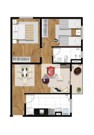 Imagem Apartamento com 2 Quartos à Venda, 49 m² em Vila Nova Bonsucesso - Guarulhos Imagem Apartamento com 2 Quartos à Venda, 49 m² em Vila Nova Bonsucesso - Guarulhos