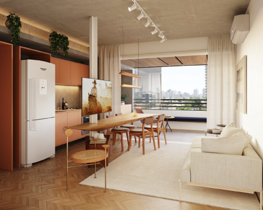 Imagem Apartamento com 1 Quarto à Venda, 44 m² em Pinheiros - São Paulo