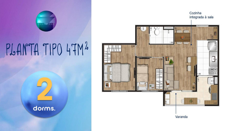 Imagem Apartamento com 2 Quartos à Venda, 47 m² em Vila Endres - Guarulhos Imagem Apartamento com 2 Quartos à Venda, 47 m² em Vila Endres - Guarulhos