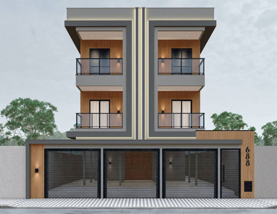 Sobrado com 2 Quartos à Venda, 57 m² em Caiçara - Praia Grande
