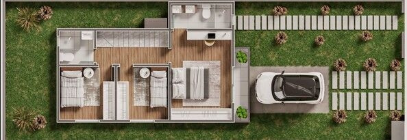 Imagem Casa com 3 Quartos à Venda, 107 m² em Santo Antônio De Lisboa - Florianópolis