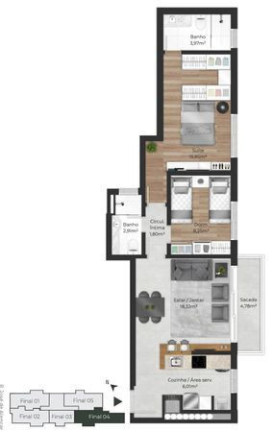 Imagem Apartamento com 2 Quartos à Venda, 75 m² em Menino Deus - Porto Alegre Imagem Apartamento com 2 Quartos à Venda, 75 m² em Menino Deus - Porto Alegre