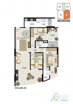Imagem Apartamento com 3 Quartos à Venda, 101 m² em Praia Do Morro - Guarapari
