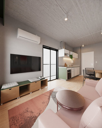 Imagem Apartamento com 1 Quarto à Venda, 19 m² em São Francisco - Curitiba