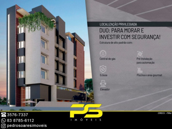 Apartamento com 1 Quarto à Venda, 35 m² em Tambauzinho - João Pessoa
