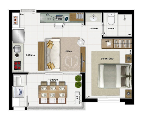 Imagem Apartamento com 3 Quartos à Venda, 38 m² em Morumbi - São Paulo Imagem Apartamento com 3 Quartos à Venda, 38 m² em Morumbi - São Paulo