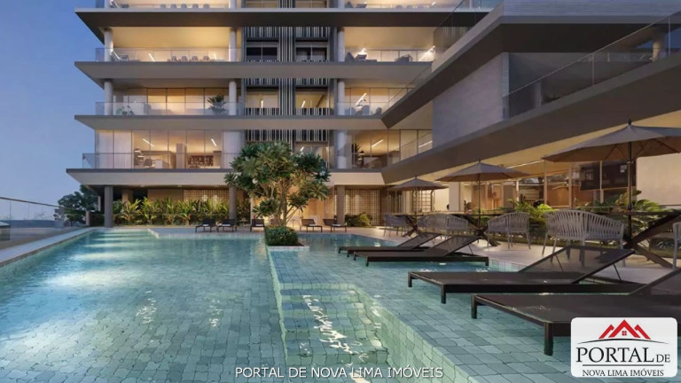 Apartamento com 4 Quartos à Venda, 199 m² em Vila Da Serra - Nova Lima