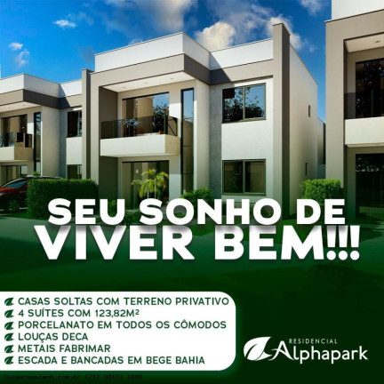 Imagem Casa com 4 Quartos à Venda, 124 m² em Alphaville (abrantes) - Camaçari