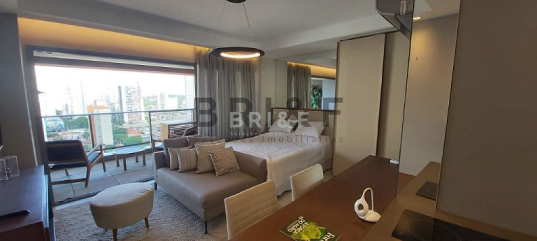 Imagem Apartamento com 1 Quarto para Alugar, 41 m² em Brooklin - São Paulo Imagem Apartamento com 1 Quarto para Alugar, 41 m² em Brooklin - São Paulo