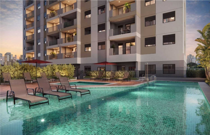 Imóvel com 2 Quartos à Venda, 47 m² em Santo Amaro - São Paulo