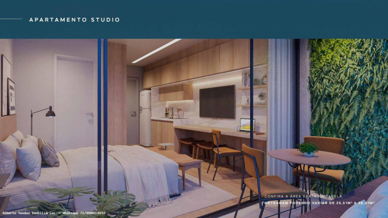Imagem Apartamento com 1 Quarto à Venda, 25 m² em Rio Vermelho - Salvador