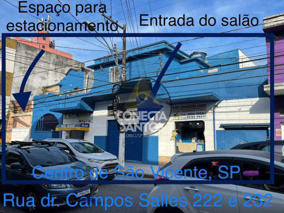Imagem Imóvel Comercial para Alugar, 1.530 m² em Centro - São Vicente Imagem Imóvel Comercial para Alugar, 1.530 m² em Centro - São Vicente