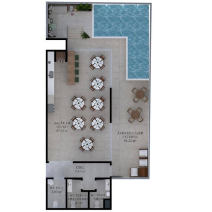 Imagem Apartamento com 2 Quartos à Venda, 66 m² em Gravata - Navegantes Imagem Apartamento com 2 Quartos à Venda, 66 m² em Gravata - Navegantes