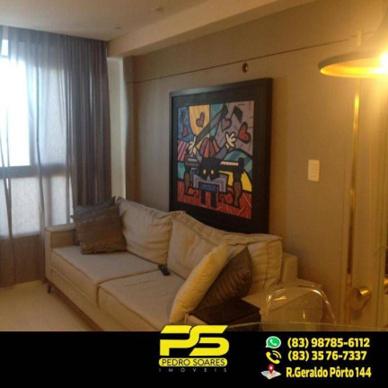 Imagem Cobertura com 1 Quarto à Venda, 75 m² em Tambaú - João Pessoa Imagem Cobertura com 1 Quarto à Venda, 75 m² em Tambaú - João Pessoa