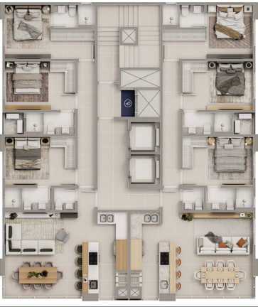 Imagem Apartamento com 3 Quartos à Venda, 102 m² em Alto Perequê - Porto Belo Imagem Apartamento com 3 Quartos à Venda, 102 m² em Alto Perequê - Porto Belo
