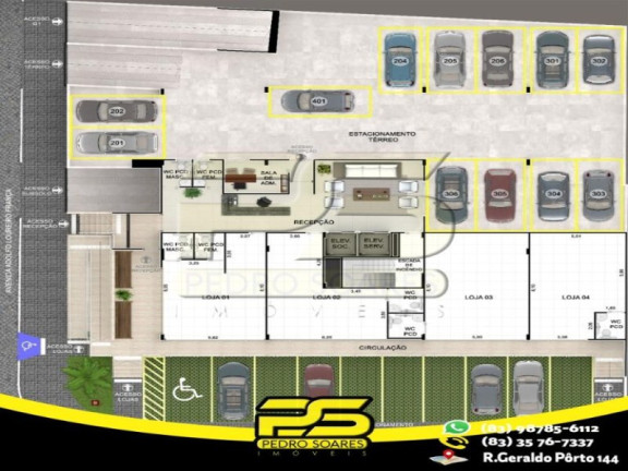 Imagem Apartamento com 2 Quartos à Venda, 59 m² em Cabo Branco - João Pessoa Imagem Apartamento com 2 Quartos à Venda, 59 m² em Cabo Branco - João Pessoa