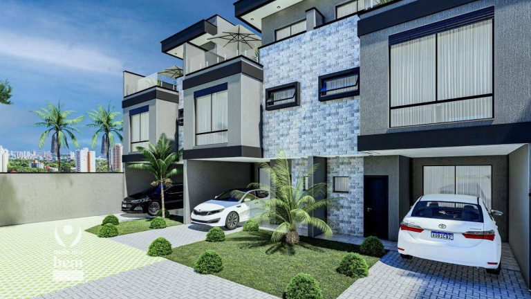 Sobrado com 3 Quartos à Venda, 136 m² em Cajuru - Curitiba