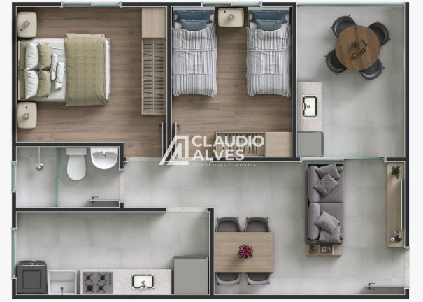 Imagem Apartamento com 2 Quartos à Venda, 47 m² em Parque Ipê - Feira De Santana Imagem Apartamento com 2 Quartos à Venda, 47 m² em Parque Ipê - Feira De Santana