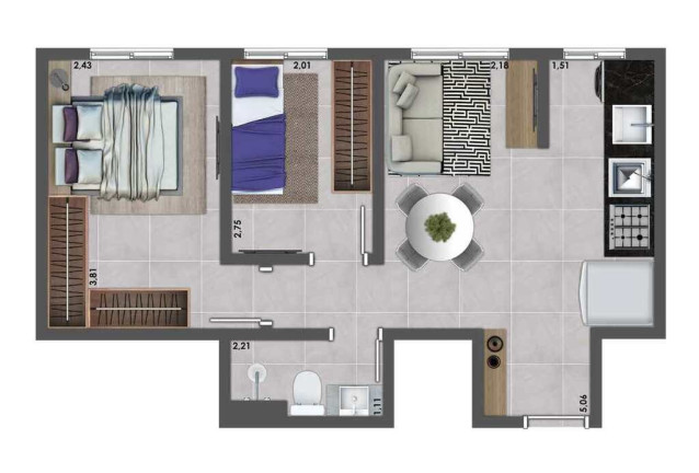 Imagem Imóvel com 2 Quartos à Venda, 40 m² em Vila São João - Guarulhos Imagem Imóvel com 2 Quartos à Venda, 40 m² em Vila São João - Guarulhos