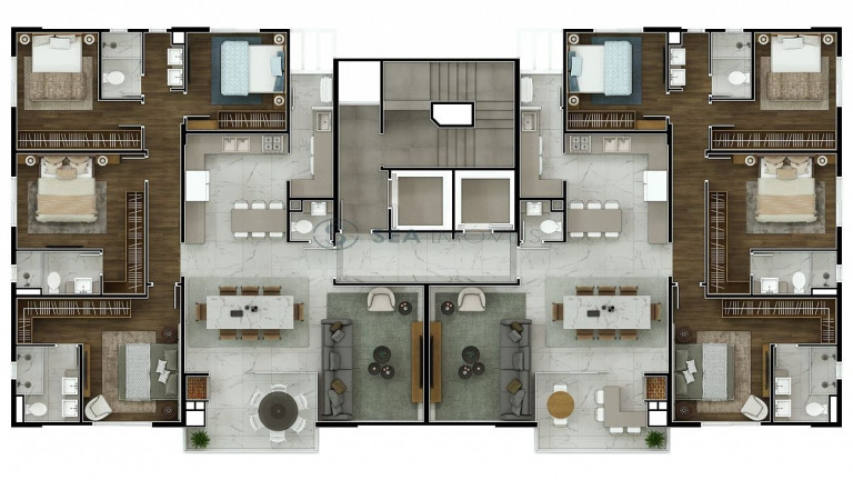 Imagem Apartamento com 4 Quartos à Venda, 137 m² em Centro - Balneário Camboriú Imagem Apartamento com 4 Quartos à Venda, 137 m² em Centro - Balneário Camboriú