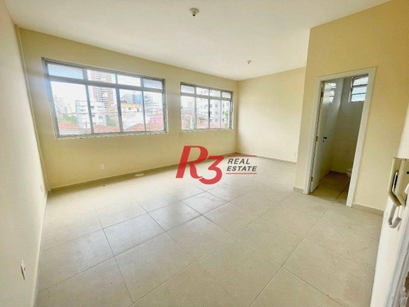 Imagem Sala Comercial para Alugar, 40 m² em Aparecida - Santos Imagem Sala Comercial para Alugar, 40 m² em Aparecida - Santos