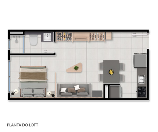 Imagem Apartamento com 2 Quartos à Venda, 44 m² em Lomba Do Pinheiro - Porto Alegre Imagem Apartamento com 2 Quartos à Venda, 44 m² em Lomba Do Pinheiro - Porto Alegre