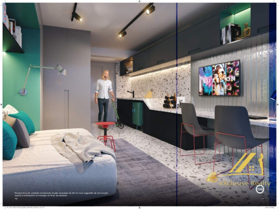 Imagem Imóvel com 1 Quarto à Venda, 16 m² em Paraíso - São Paulo