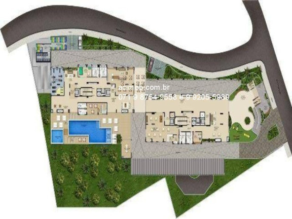 Imagem Imóvel com 2 Quartos à Venda, 54 m² em Pernambués - Salvador