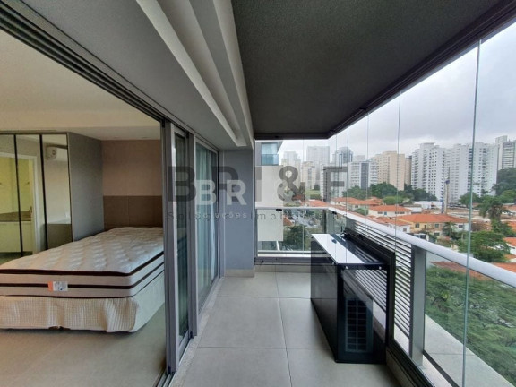 Imagem Apartamento com 1 Quarto para Alugar, 41 m² em Brooklin - São Paulo Imagem Apartamento com 1 Quarto para Alugar, 41 m² em Brooklin - São Paulo