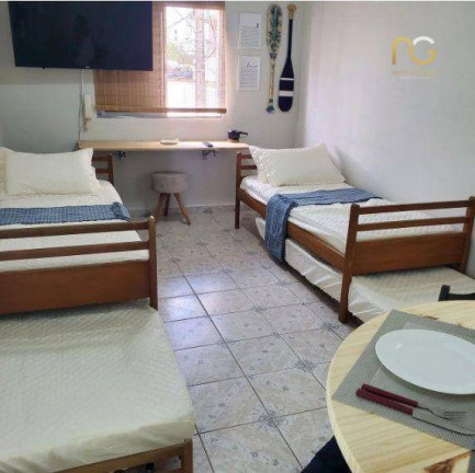 Kitnet com 1 Quarto à Venda, 35 m² em Canto Do Forte - Praia Grande