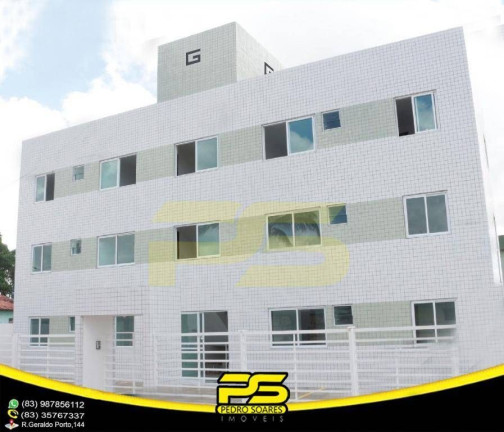 Apartamento com 2 Quartos à Venda, 52 m² em Gramame - João Pessoa